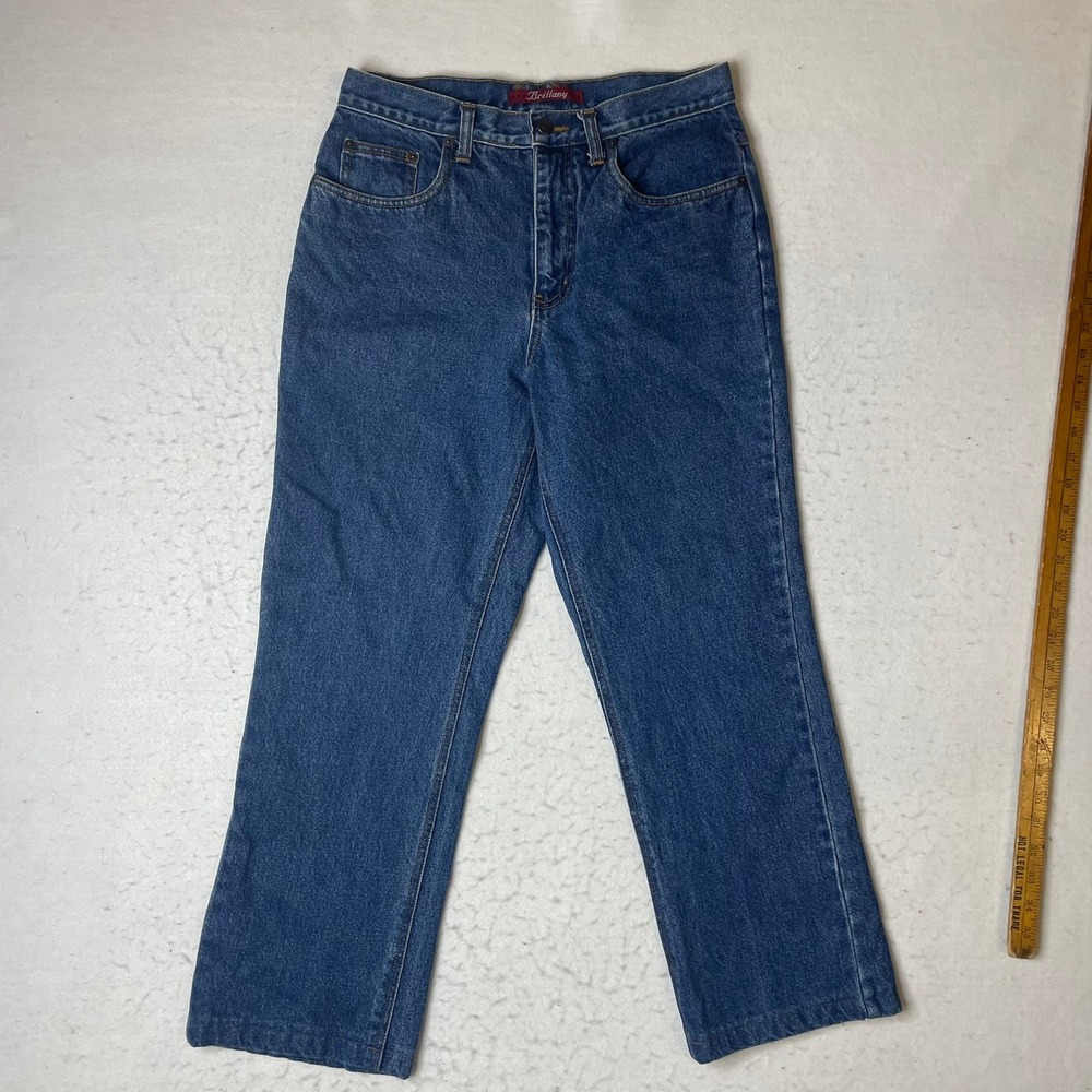 Vintage Bill Blass Brittany Mom Jeans‎ Women 6 Denim Straight Leg Cotton Regular